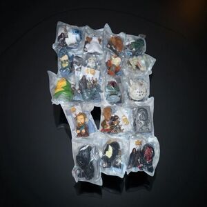 ‘05 Burger King Star Wars Episode III Ewok Darth Maul X-Wing Vader Jaba Figures